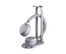 BH72 with Charging Stand Teams Light Gray USB